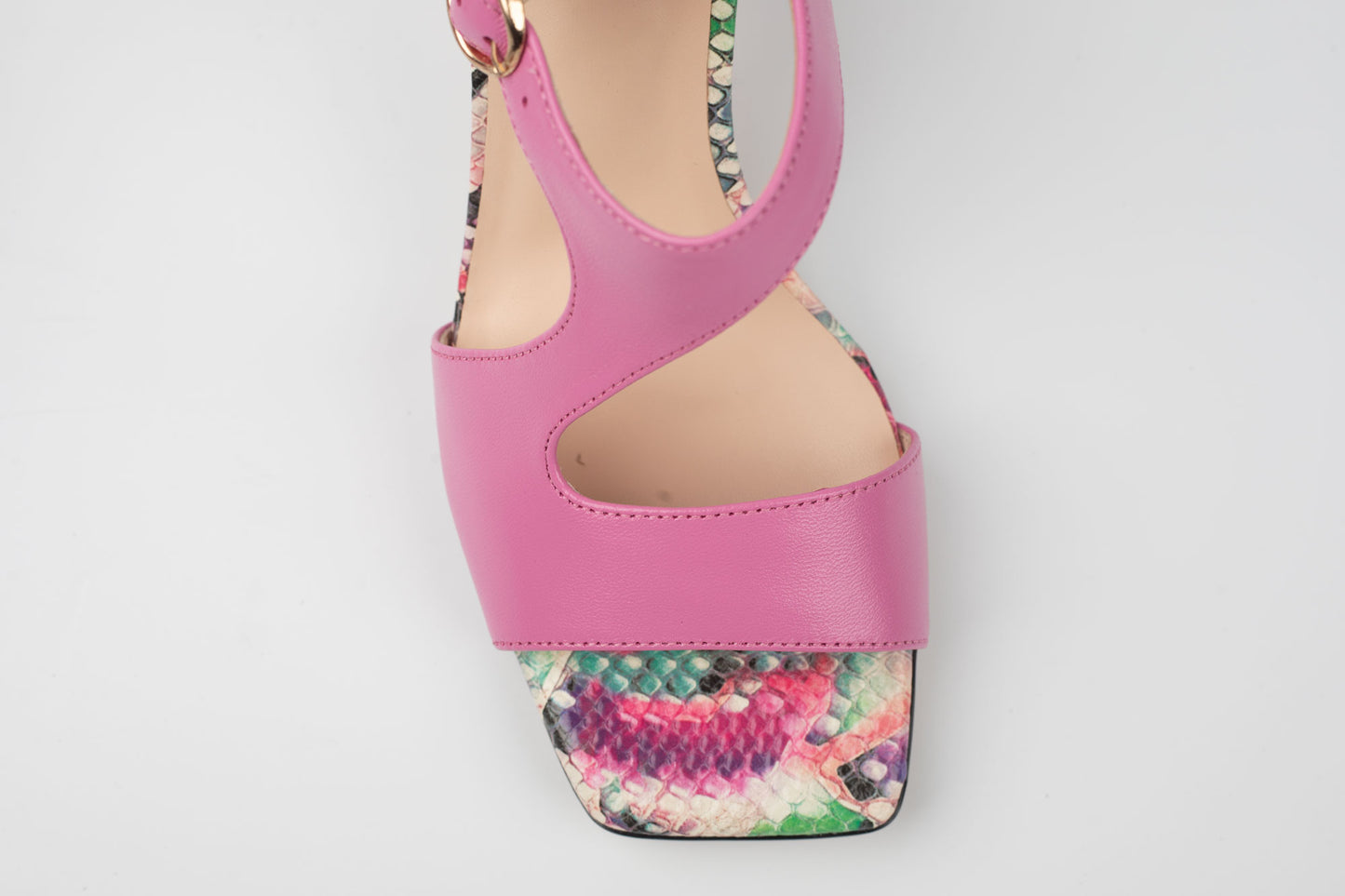 Sandale damă piele naturală FEELING 26-519 Pink