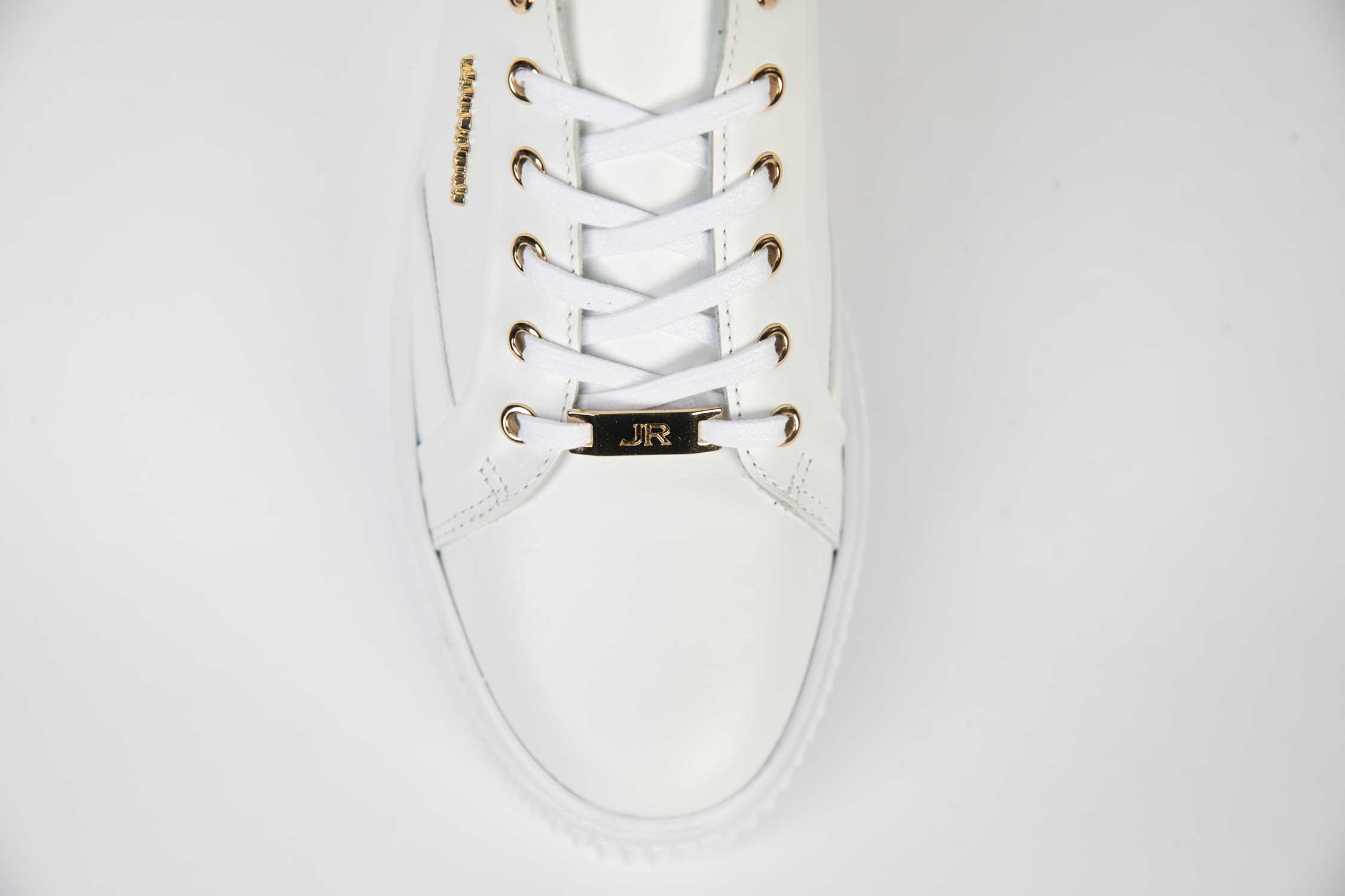 Pantofi barbati casual din piele naturala JOHN RICHARDO  138 (White)