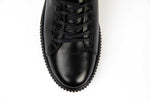 Pantofi barbati casual din piele naturala JOHN RICHARDO 408 negru (Black)