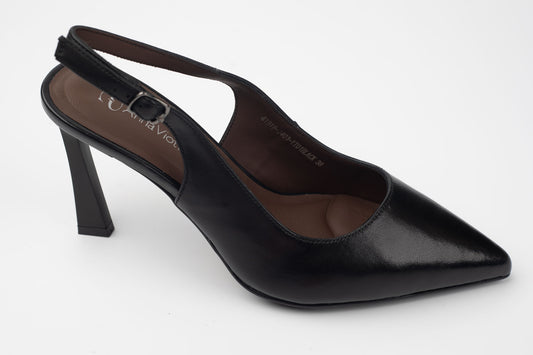Pantofi damă piele naturală lucioasă ANNA VIOTI 4191 N