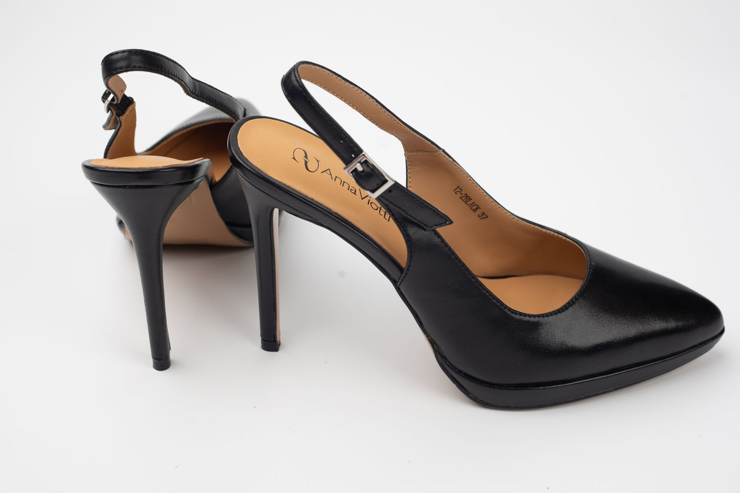 Pantofi damă piele naturală ANNAVIOTI 12-2 N box