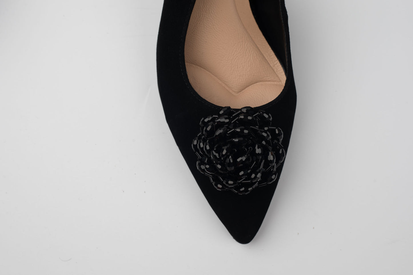 Pantofi damă piele naturală întoarsă ANNA VIOTI 6379 N vel