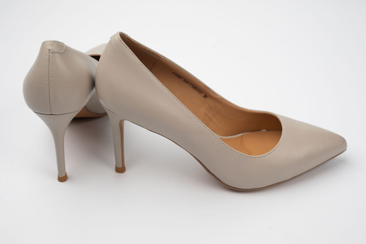 Pantofi damă piele naturală ANNA VIOTI 106-163 Grey