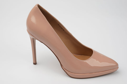 Pantofi damă piele naturală ANNA VIOTI 12-1 Pink lac