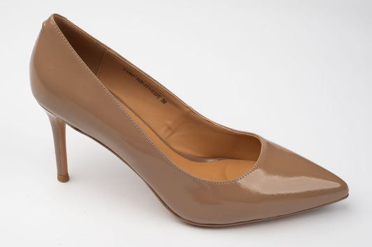Pantofi damă piele naturală ANNA VIOTI 107-163 Cafe lac