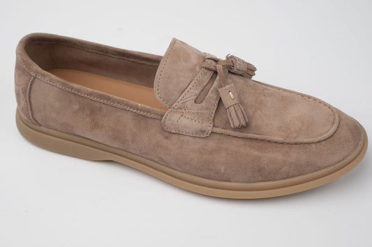 Pantofi bărbați piele naturală întoarsă FRANCO GERARDO 25891 Apricot Vel