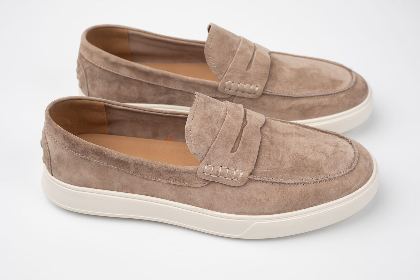Pantofi bărbați piele naturală întoarsă FRANCO GERARDO 25859 Apricot Vel