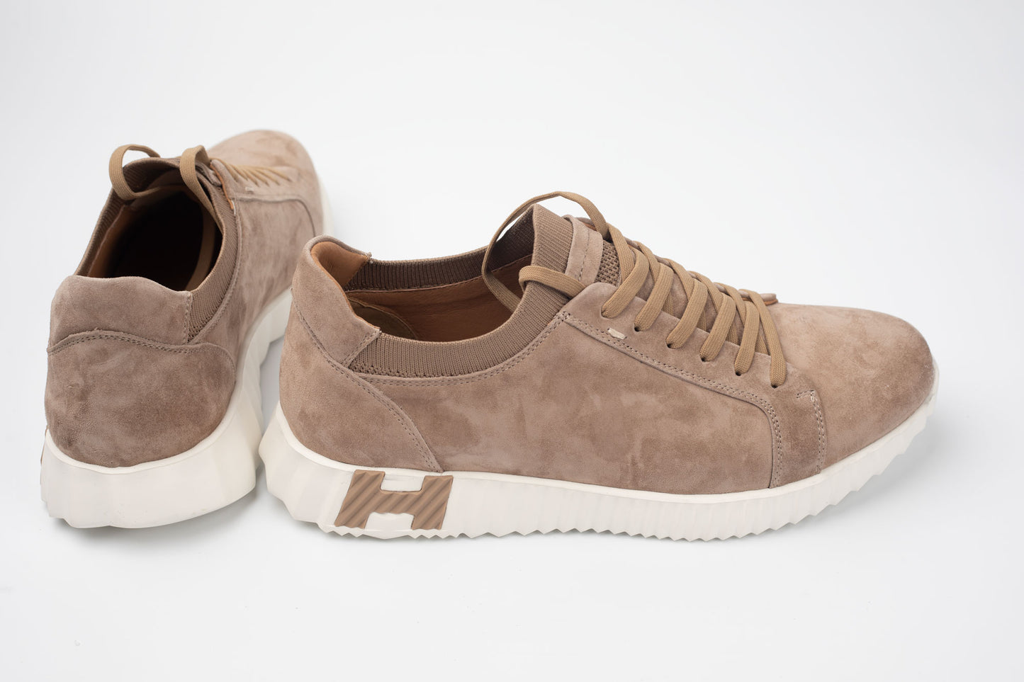 Pantofi bărbați piele naturală întoarsă FRANCO GERARDO 25892 Apricot Vel