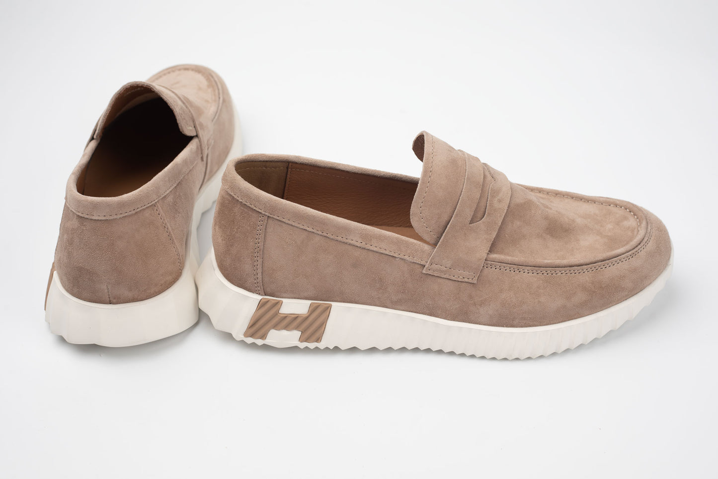 Pantofi bărbați piele naturală întoarsă FRANCO GERARDO 25860 Apricot Vel