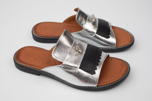 Sandale dama piele naturala DOGATI 11001 ARGINTIU