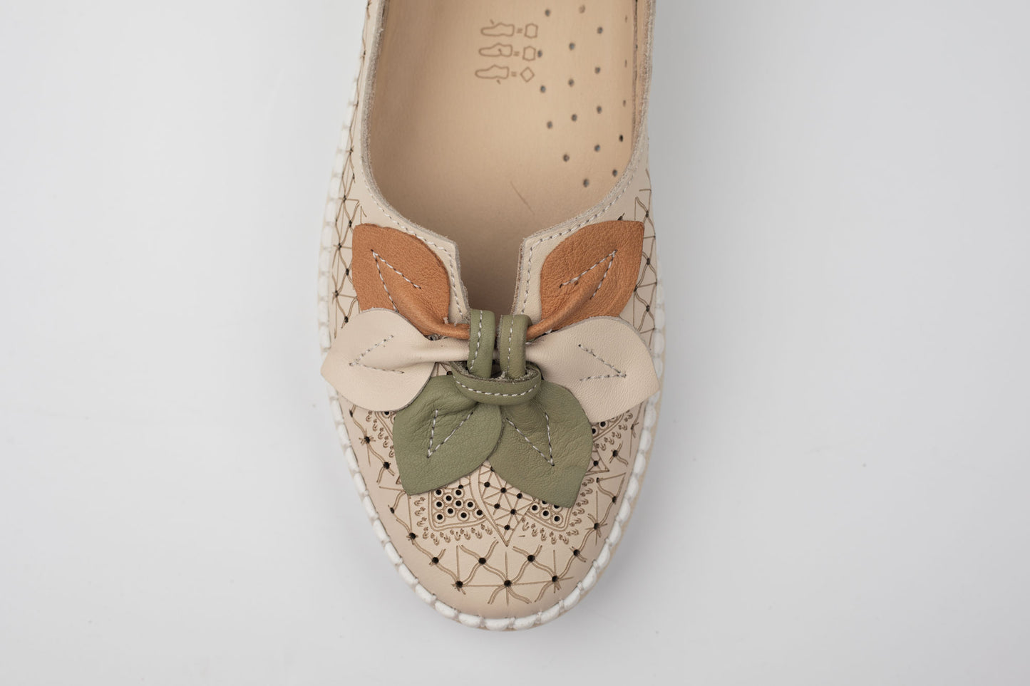Pantofi dama piele naturala BIOFLEX 023115 BEJ