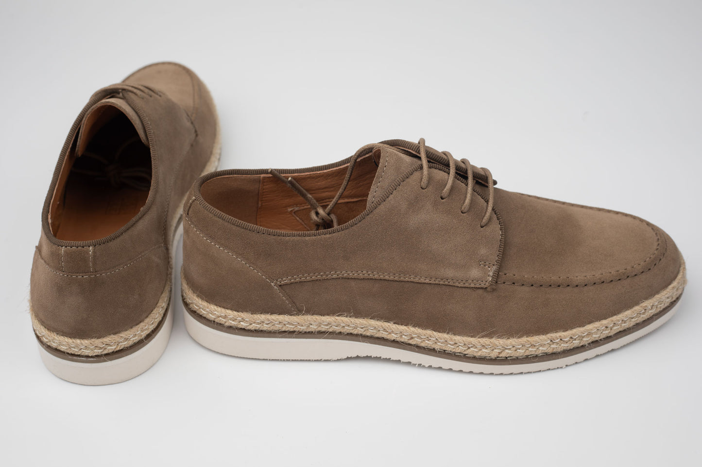 Pantofi barbati piele naturala ELDEMAS 3-1086 KAKI