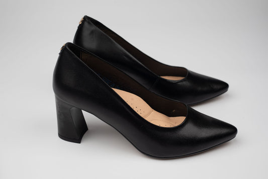 Pantofi din piele naturala PULSO 1576 N box