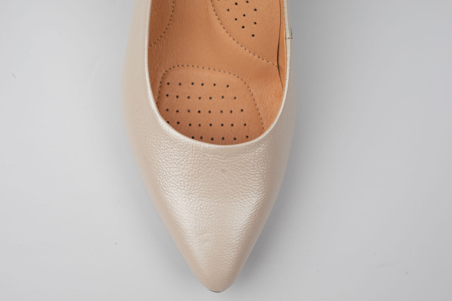 Pantofi din piele naturala PULSO 1580 BEJ SIDEF