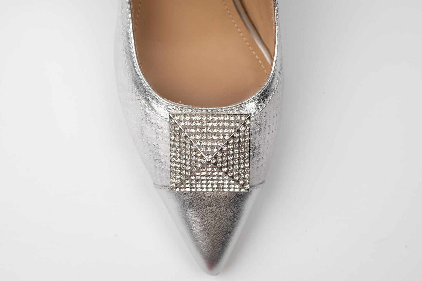 Pantofi damă piele naturală BETINA 3679 Argintiu