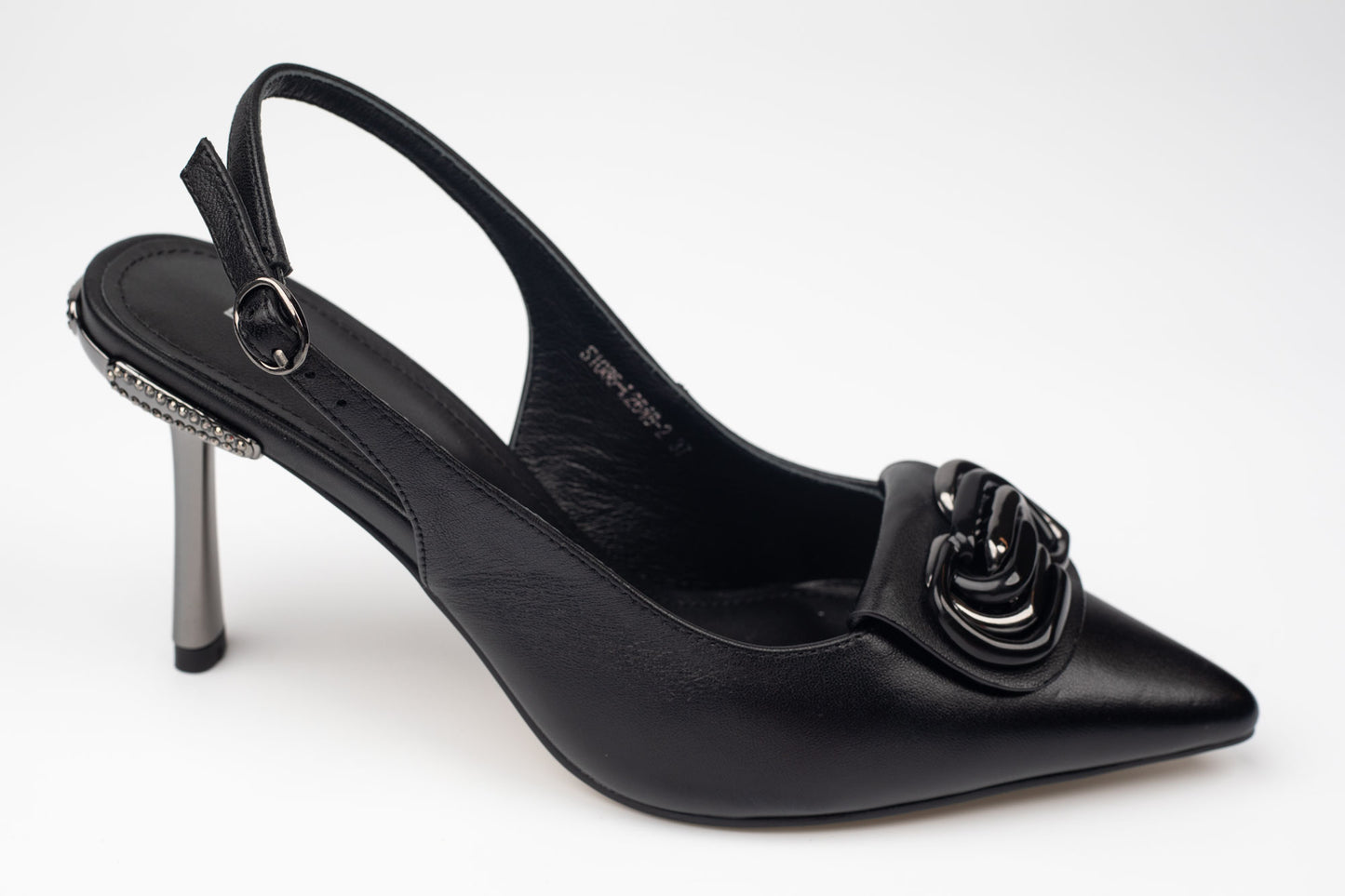 Pantofi damă piele naturală BETINA 2648 N box