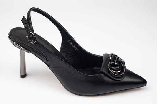 Pantofi damă piele naturală BETINA 2648 N box
