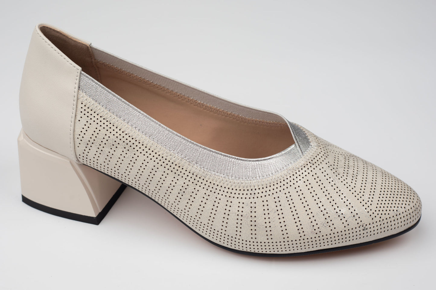 Pantofi damă piele naturală BETINA 2655 Bej
