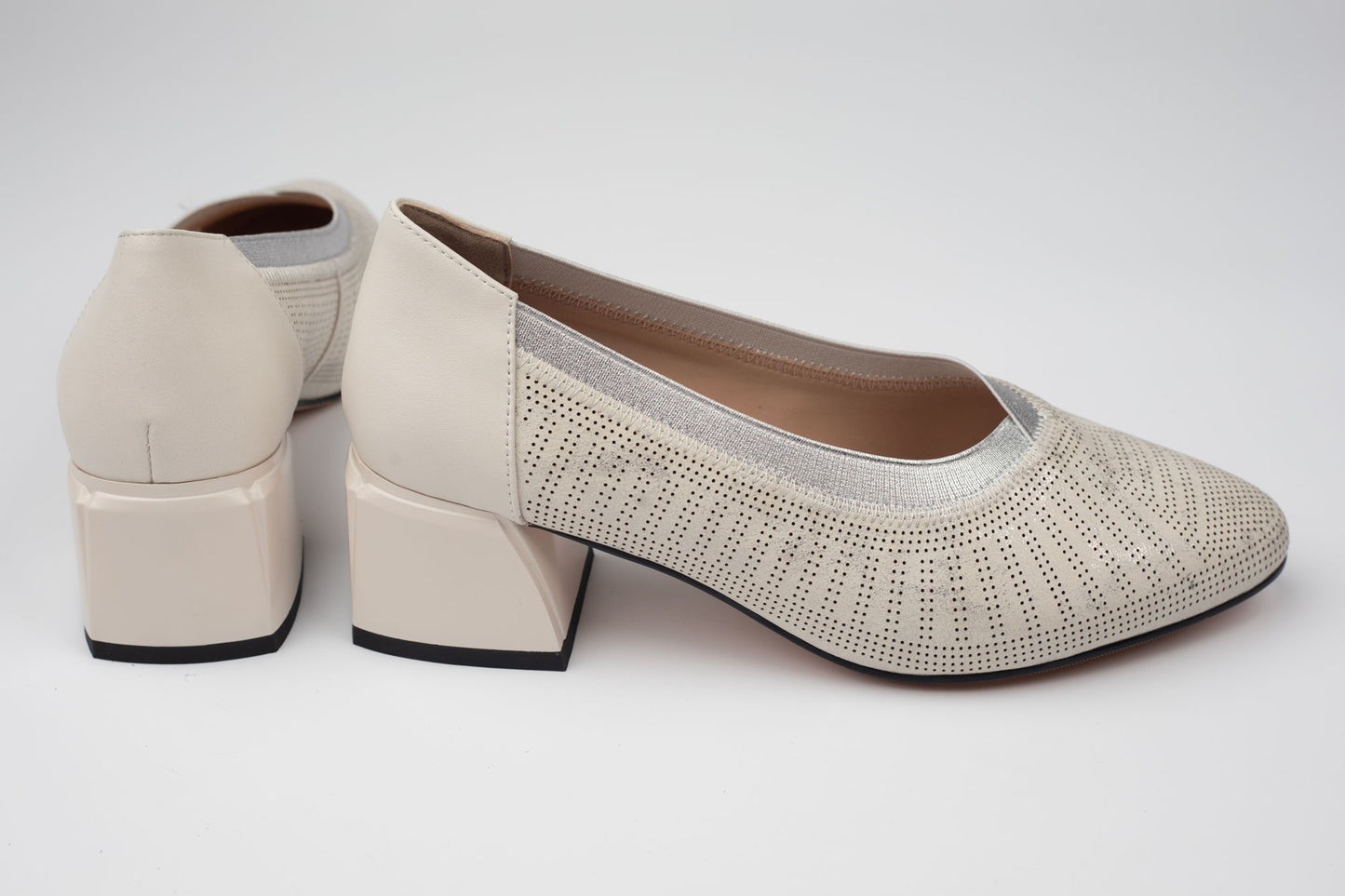 Pantofi damă piele naturală BETINA 2655 Bej