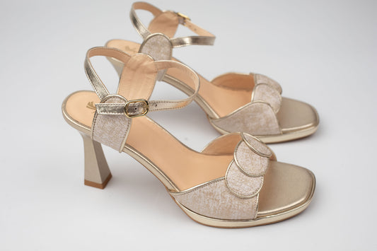 Sandale damă piele naturală KORDEL3054 Bej Au