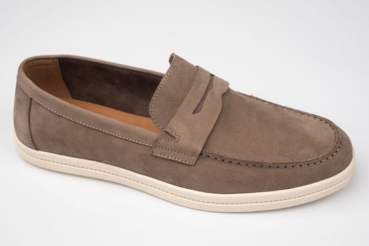 Pnatofi barbati piele naturala ELDEMAS 3-824 Khaki