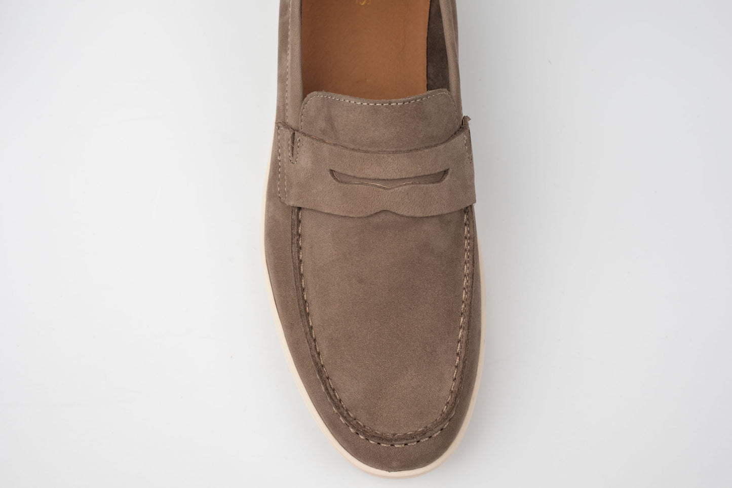 Pnatofi barbati piele naturala ELDEMAS 3-824 Khaki