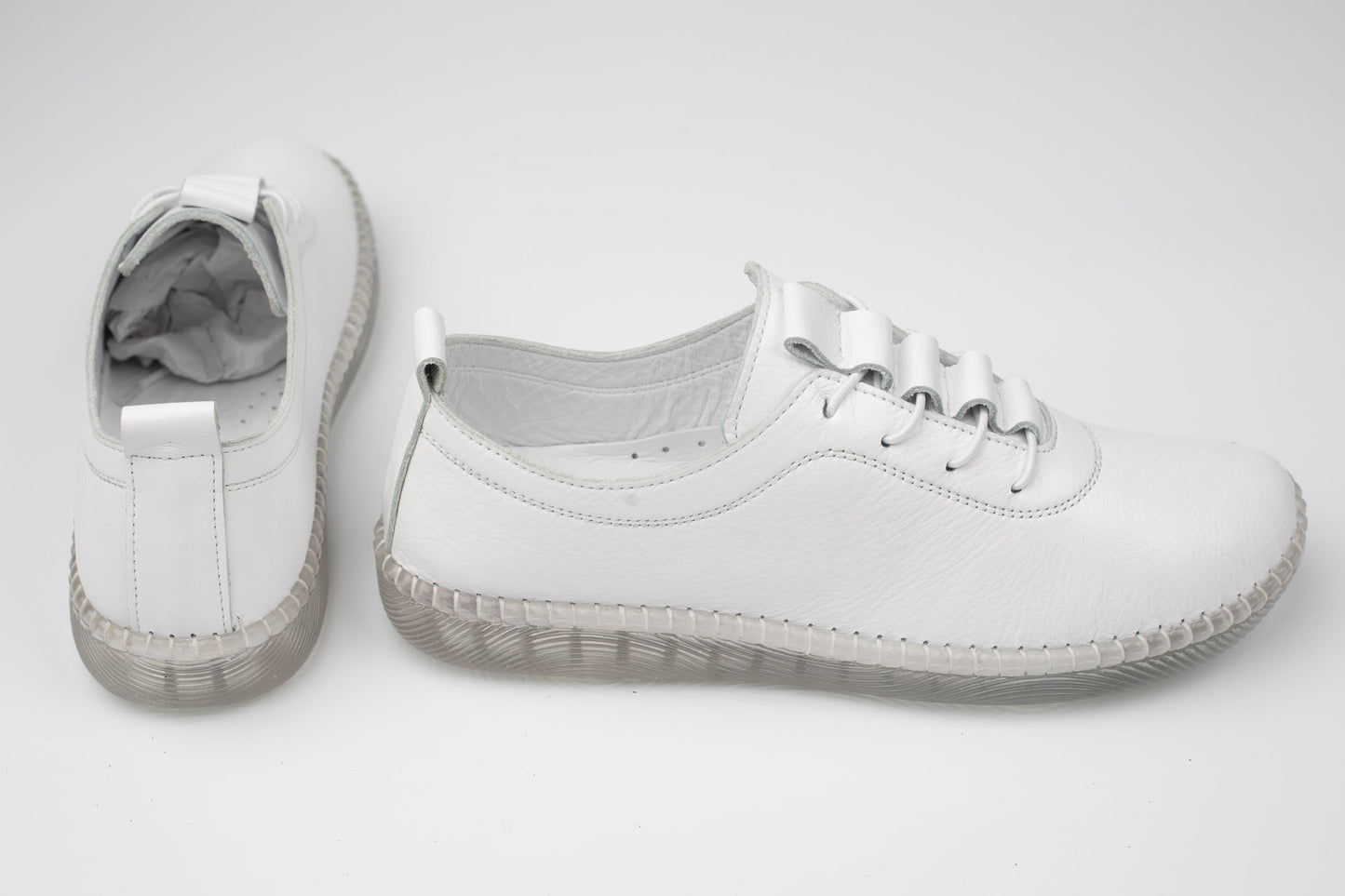 Pantofi damă piele naturală BIOFLEX 779 Alb