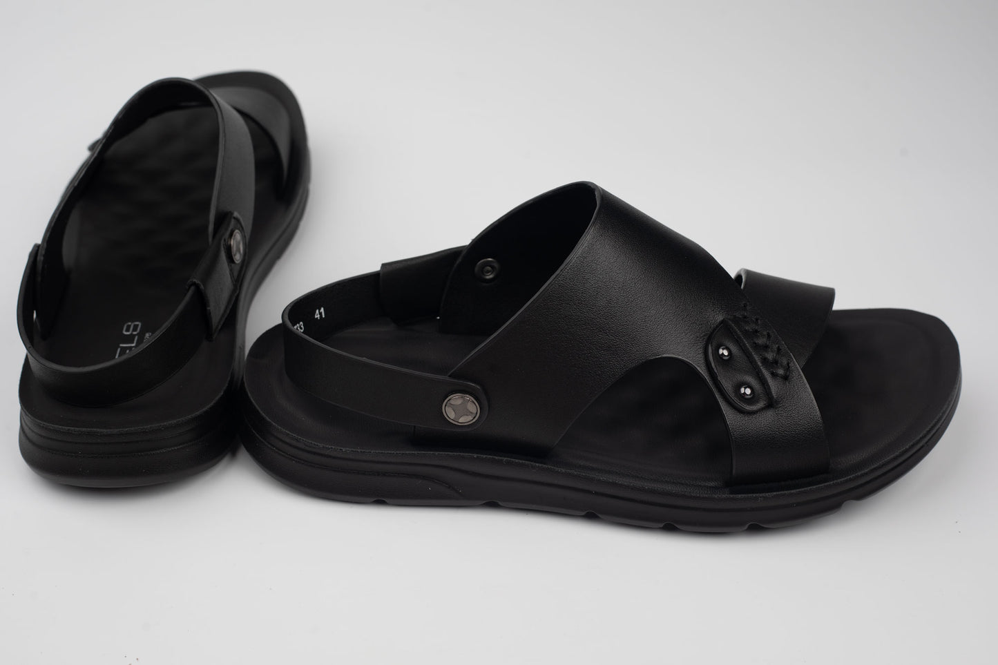 Sandale bărbați piele naturală MELS 5735 N  (39-47)