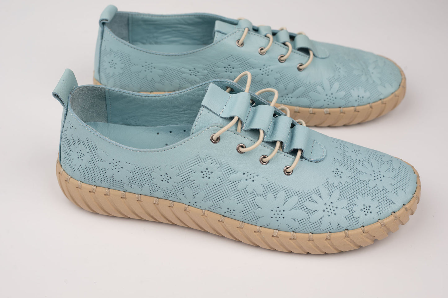 Pantofi damă piele naturală BIOFLEX 532 Blue