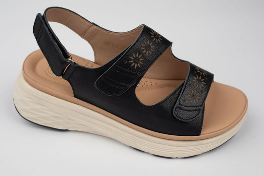 Sandale damă piele naturală FORMAZIONE 2571 N (36-40)