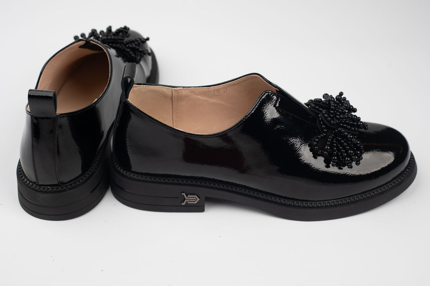 Pantofi damă piele naturală lăcuită BETINA Mel 219 Nlac
