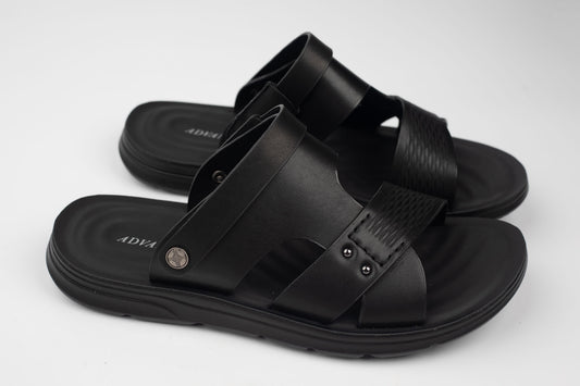 Sandale bărbați piele naturală MELS 7565 N ( 45-47)