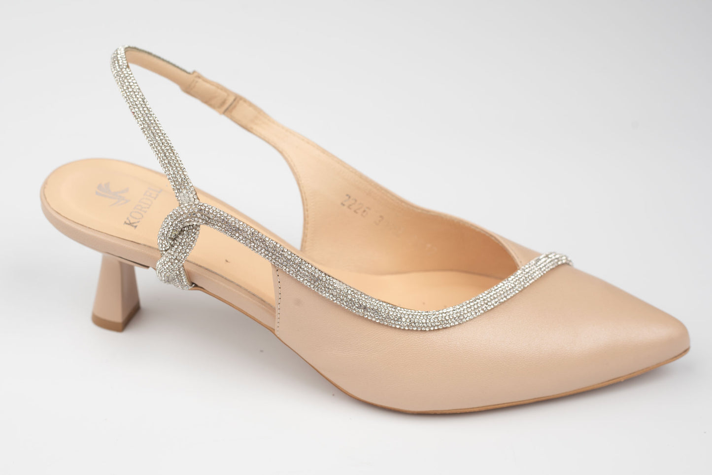 Pantofi damă piele naturală KORDEL 3122 Bej