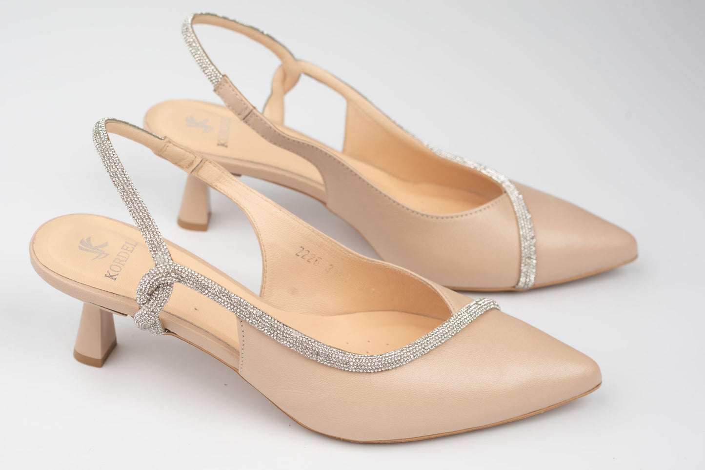 Pantofi damă piele naturală KORDEL 3122 Bej