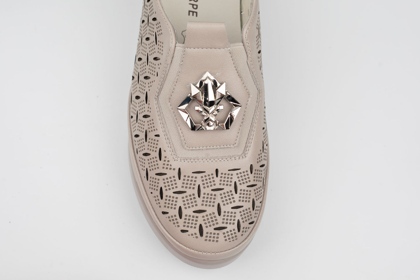 Pantofi damă piele naturală BETINA 6518 Taupe