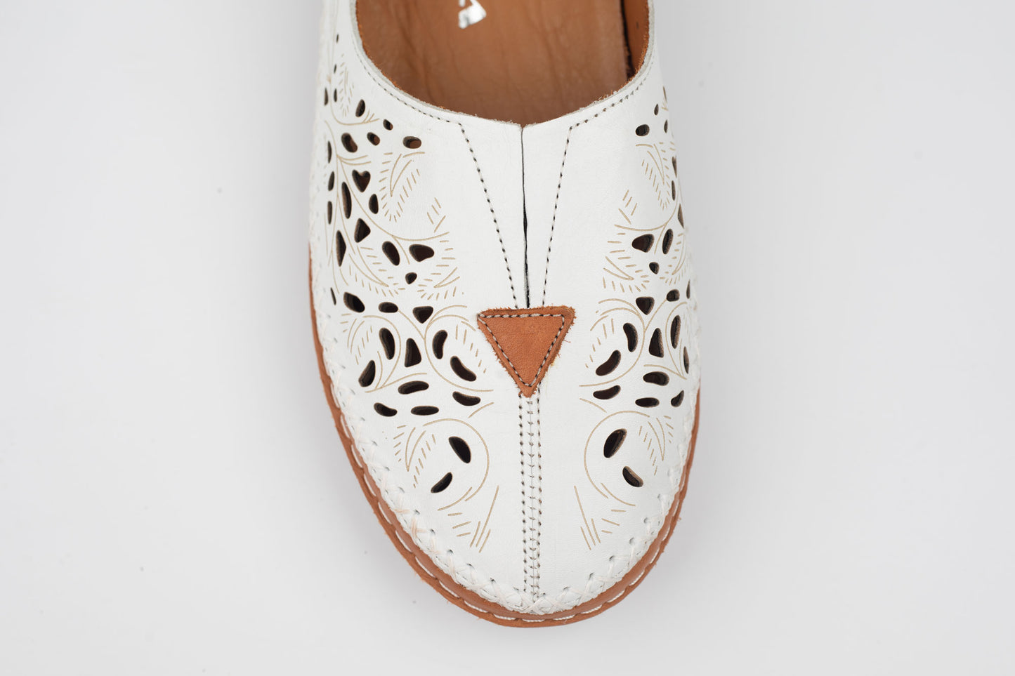 Pantofi damă piele naturală DOGATI 505-1 Alb