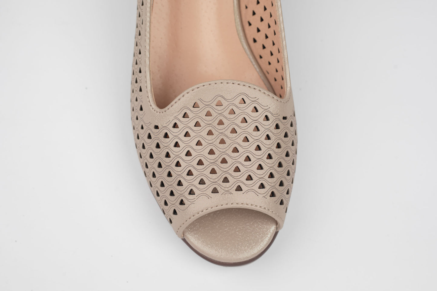 Pantofi dama piele naturală BETINA 23797 Bej ( 35-41)