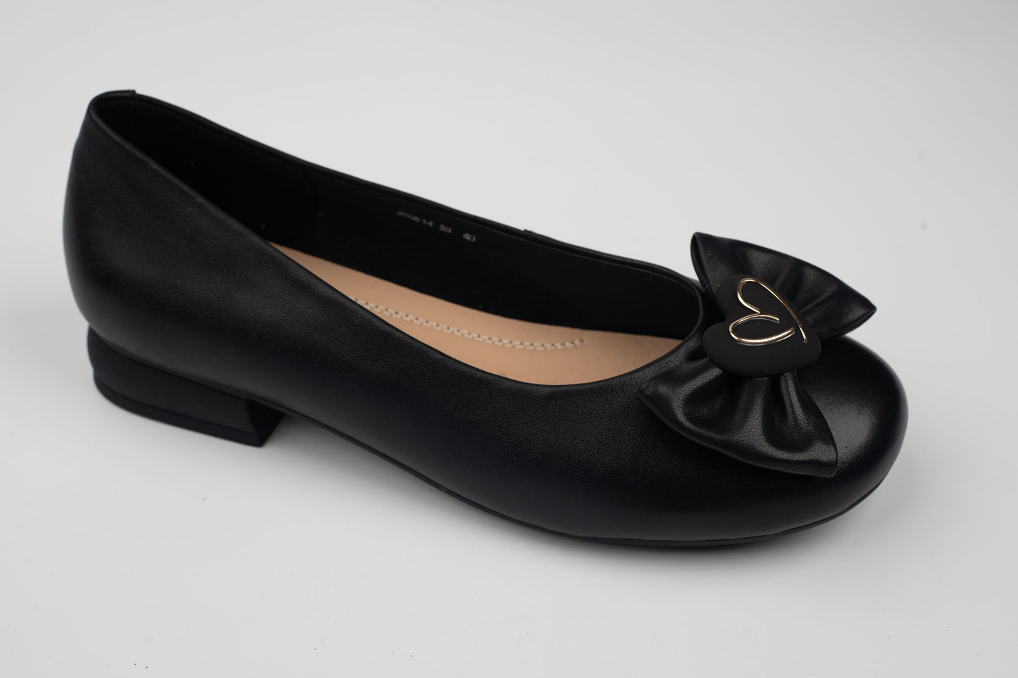 Pantofi dama XXL piele naturală BETINA 250614 N ( 38-41)