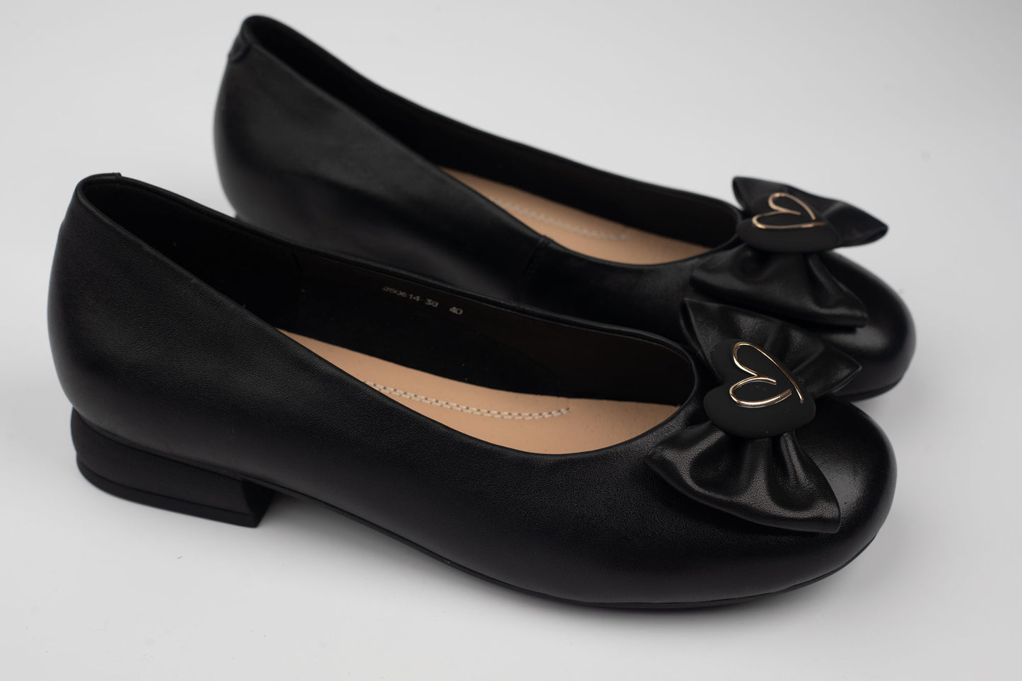 Pantofi dama XXL piele naturală BETINA 250614 N ( 38-41)