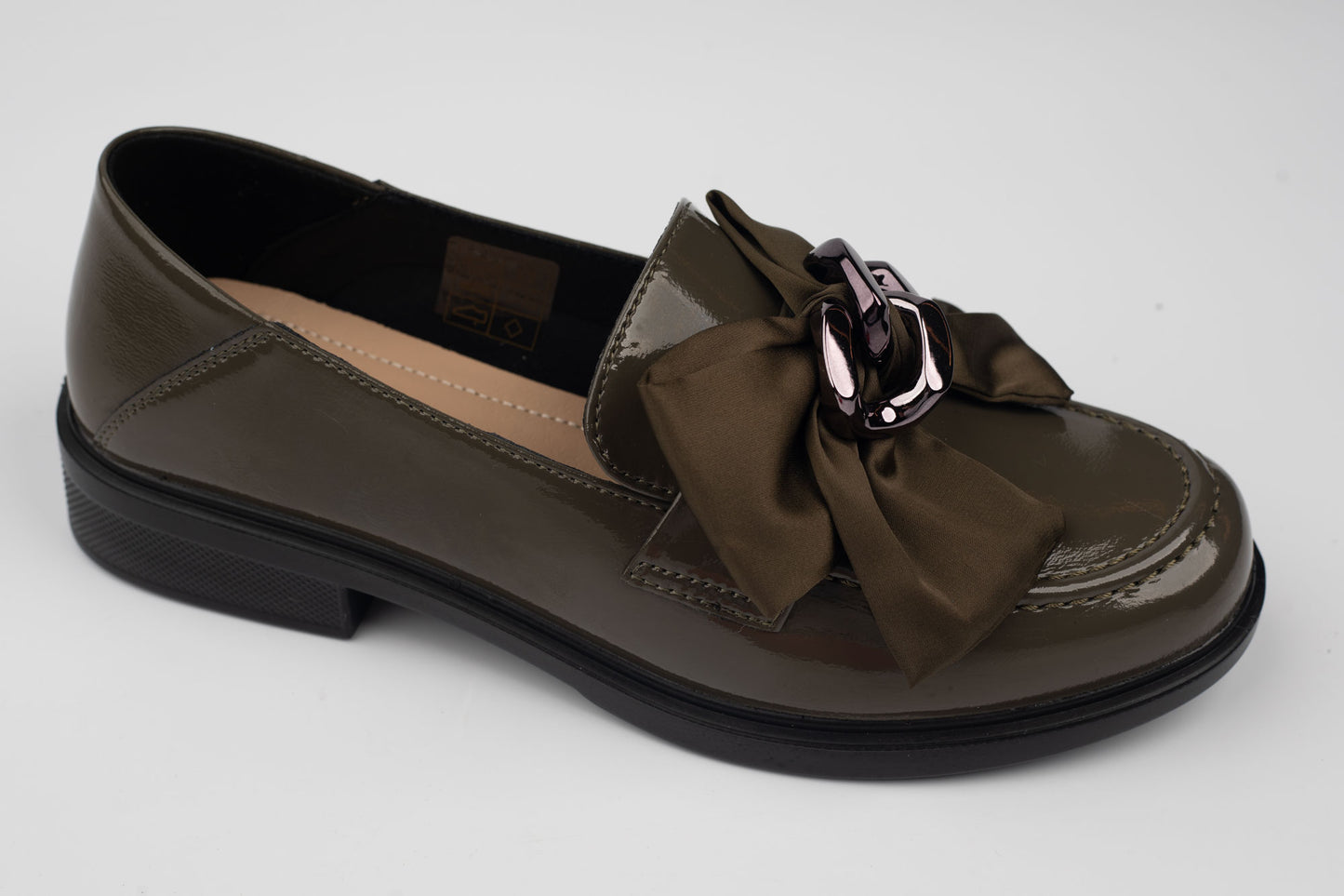 Pantofi dama piele naturală BETINA 3618 Verde lac (36-41)