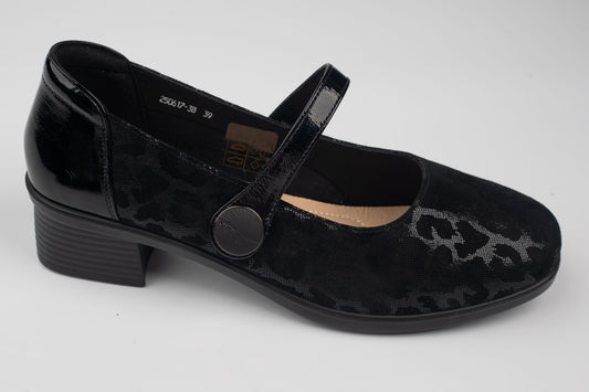 Pantofi damă piele naturală BETINA 250617 N (38-41)