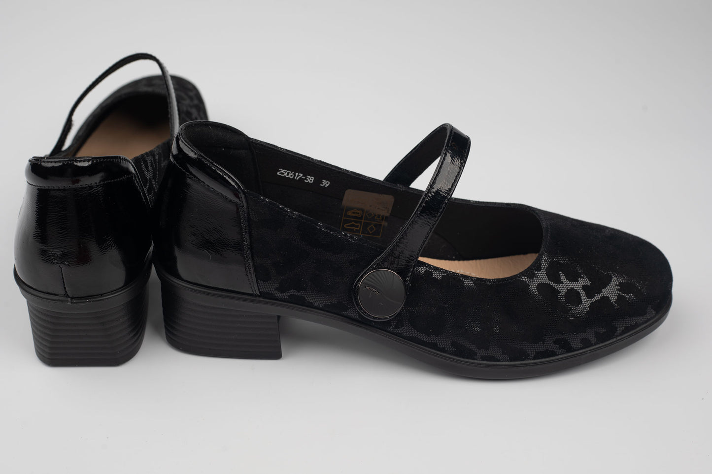 Pantofi damă piele naturală BETINA 250617 N (38-41)