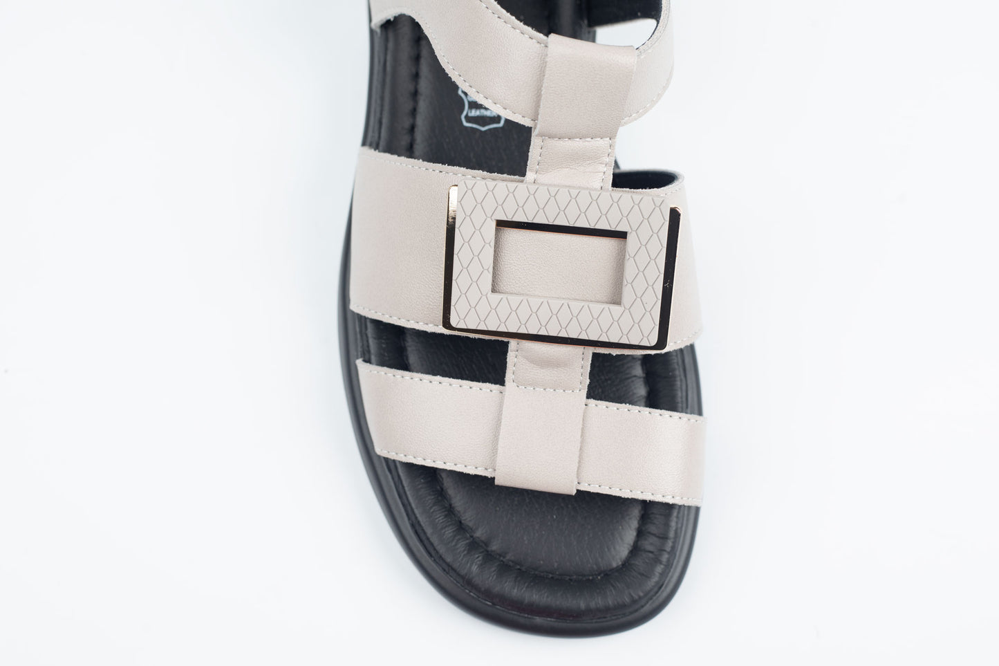 Sandale damă piele naturală BETINA 61309 Taupe (36-41)