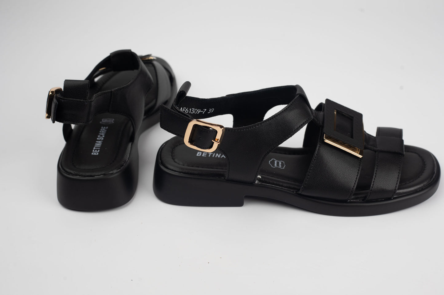 Sandale damă piele naturală BETINA 61309 N (36-41)