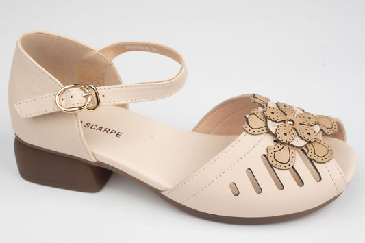 Sandale damă piele naturală BETINA 88005 Bej
