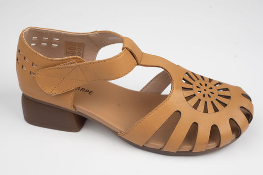 Pantofi damă piele naturală BETINA 88007 Galben