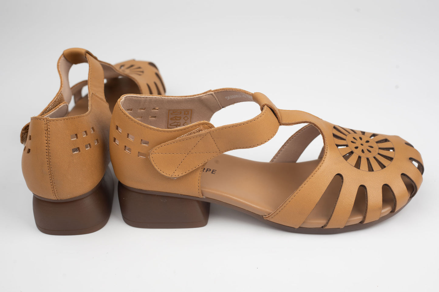Pantofi damă piele naturală BETINA 88007 Galben
