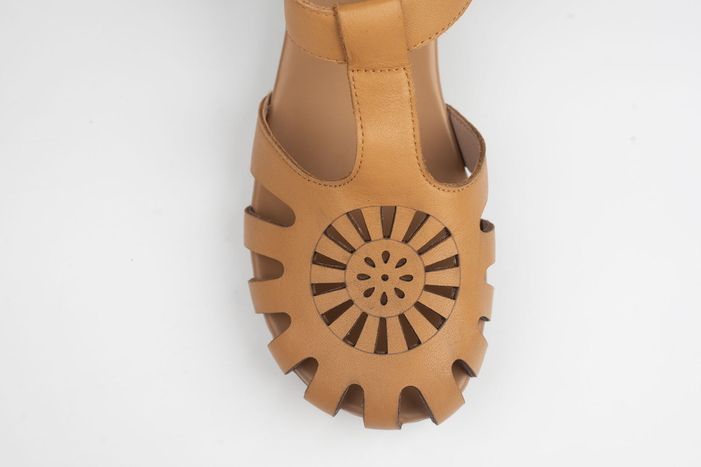 Pantofi damă piele naturală BETINA 88007 Galben