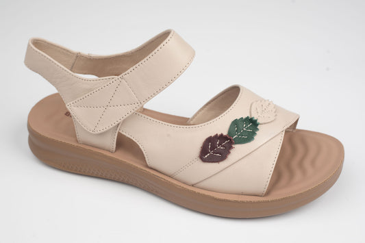 Sandale damă piele naturală BETINA 3602 Bej