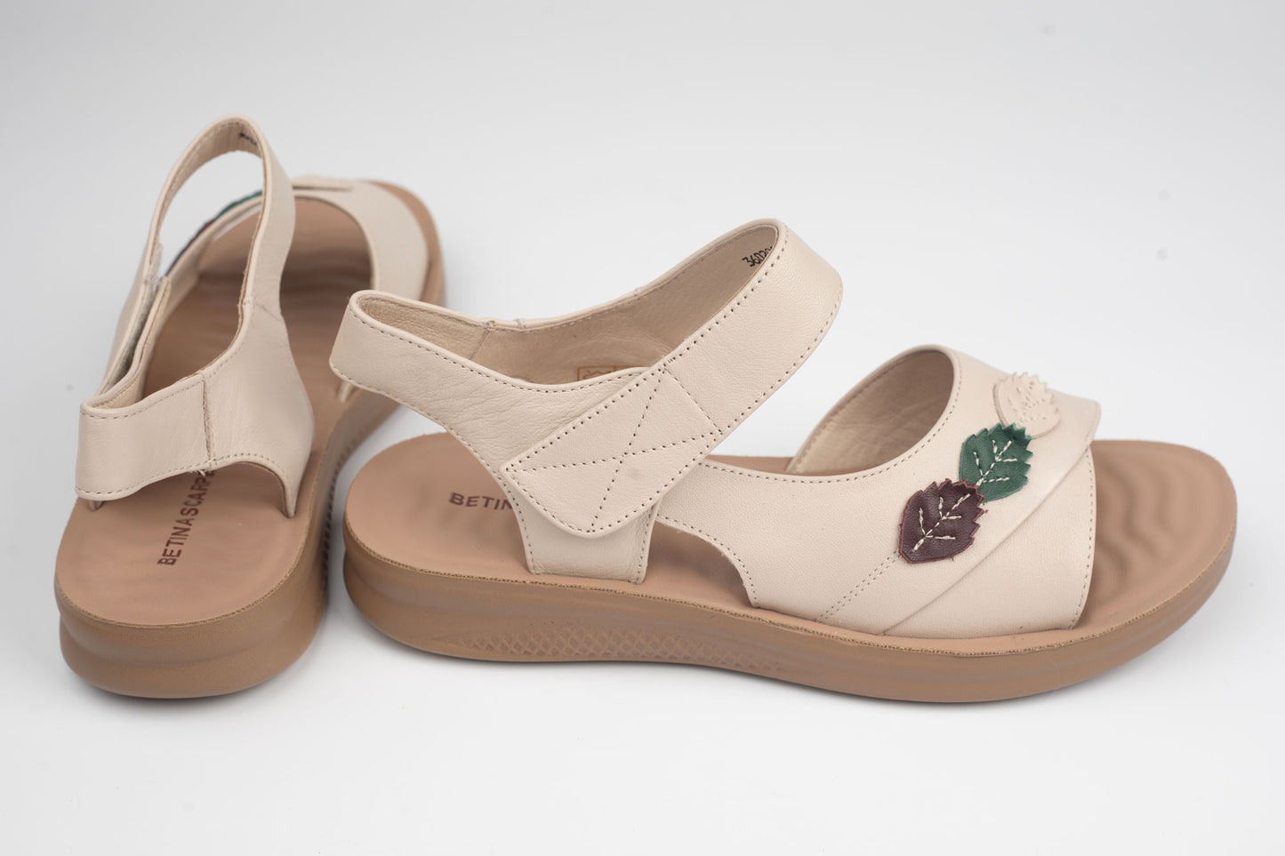 Sandale damă piele naturală BETINA 3602 Bej